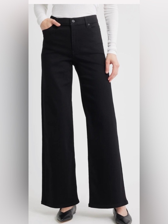 Frame Denim Denim - Frame Le Slim Palazzo High Waist Wide Leg Jeans size 25